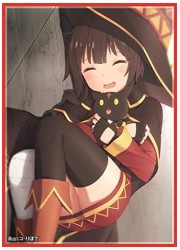 フレシア　このすば　めぐみん&amp;ちょむすけ　スリーブ　(イラスト:コ゛りぼて)の画像