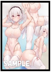 ミッドナイトブルー　シリアス(水着)　スリーブ　(イラスト:アスラ)の画像