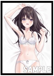 ミッドナイトブルー　リコリコ　たきな(下着)　スリーブ　(イラスト:由夜)の画像