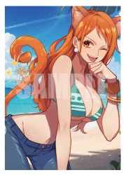 混沌の女神様　ナミ(ネコミミ)　スリーブ　(イラスト:kurage)の画像