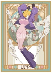 混沌の女神様　リリス(ミュシャ風)　スリーブ　(イラスト:とみお)の画像