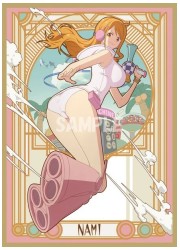 混沌の女神様　ナミ(ミュシャ風)　スリーブ　(イラスト:とみお)の画像