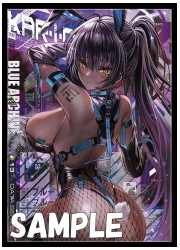 ミッドナイトブルー　ブルアカ　バニーカリン(パンク)　スリーブ　(イラスト:NEKOYAの画像