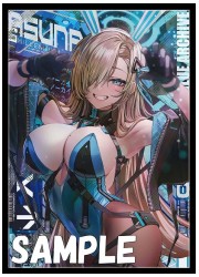 ミッドナイトブルー　ブルアカ　バニーアスナ(パンク)　スリーブ　(イラスト:NEKOYAの画像