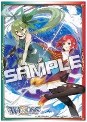 ウィクロスくじ Lostorage ver.　E賞カードプロテクト「リル&amp;メル」の画像