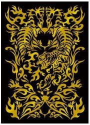 モノクロームスリーブコレクションプレミアム　「虎の紋章」の画像