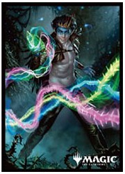 MTG プレイヤーズカードスリーブ　『エルドレインの王権』《トリックスター・オーコ》80枚の画像