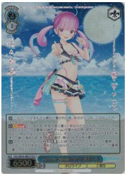 HOLE(2)青 Summer Splash Party! 湊あくあ(HLP)(WE44-048HLP)の画像