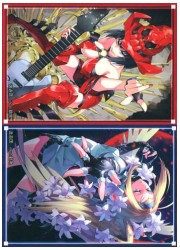 逸遊団カードスリーブ「イノ」&amp;「ミリア」イラスト:鶴亀の画像