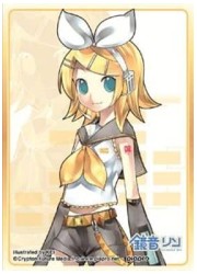きゃらスリーブ　鏡音リンの画像