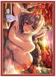 混沌の女神様　高垣楓(温泉)　スリーブ　(イラスト:ピロ水)の画像