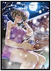 サンパン　楓(温泉)　スリーブ　(イラスト:ピロ水)の画像