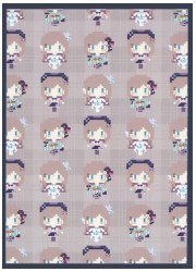 白詰草　にじさんじ　鈴原るる(ドット)　スリーブ　(イラスト:MISAKA)の画像
