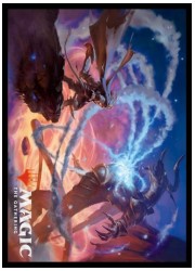 MTG プレイヤーズカードスリーブ　『基本セット2019』《アジャニ最後の抵抗》80枚の画像