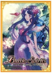 バトスピ　ホログラムカードスリーブ 華の女王カトレアの画像