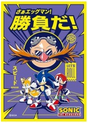 キャラクタースリーブ ソニックザヘッジホッグ さぁエッグマン!勝負だ!(EN-1134)の画像