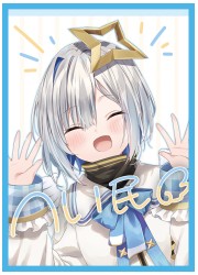 白詰草　ホロライブ　天音かなた　へい民スリーブ　(イラスト:まふゆ)の画像