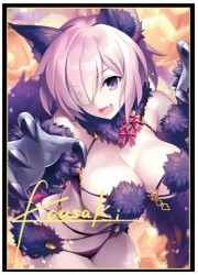 クラスター　マシュ(デンジャラスビースト)サイン入りスリーブ　(イラスト:光崎)の画像