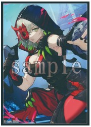 フレシア　黒魔女 ディアベルスター　ミニサイズスリーブ　(イラスト:ku-ba)の画像