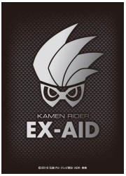 キャラクタースリーブ 仮面ライダーエグゼイド エンブレム (EN-842)の画像