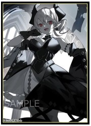 クラスター　ダークラビュリンス　ミニサイズスリーブ　(イラスト:雨傘ゆん)の画像