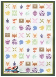 バディファイト特製スリーブ「フラッグマーク(カラー)」55枚　の画像