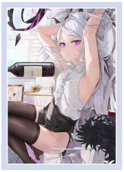 未確認スリーブ　ブルアカ　空崎ヒナ　スリーブ　(イラスト:Demahmw)の画像