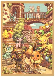 ポケモン オフィシャルデッキシールド イーブイヒーローズ(64枚)の画像