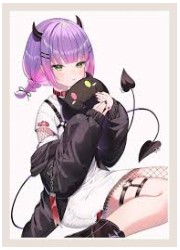 未確認スリーブ　ホロライブ　常闇トワ　スリーブ　(イラスト:らん)の画像