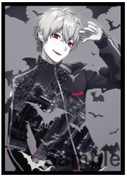 白詰草　にじさんじ　ChroNoiR　葛葉　スリーブ　(イラスト:そふら)の画像