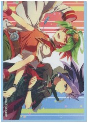 満足　榊遊矢&amp;ユート『デュエルで笑顔を・・・』　スリーブ(イラスト:馬鹿xオレンジ)の画像