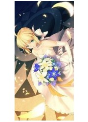 天秤を揺らす女　Fate　セイバー(ドレス) プレイマット イラスト:曽我誠の画像