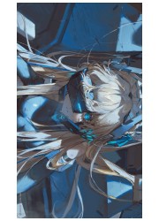 夢現工房　ブルアカ　飛鳥馬 トキ[アビ・エシュフ]　プレイマット　(イラスト:QUASARC)の画像