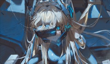 夢現工房　ブルアカ　飛鳥馬 トキ[アビ・エシュフ]　プレイマット　(イラスト:QUASARC)の画像