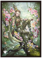 MTG　復活した精霊信者、ニッサ　スリーブ(100枚)　の画像