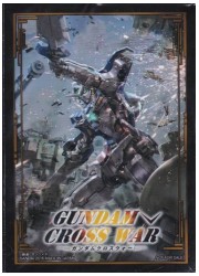 ガンダムクロスウォー　大会賞品スリーブ(エクシア)ミニサイズ40枚の画像