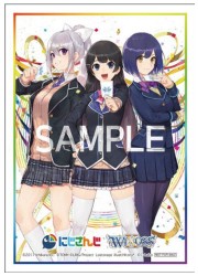 ウィクロス カードプロテクト にじさんじ 月ノ美兎&amp;樋口楓&amp;静凛の画像