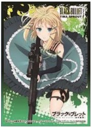 きゃらスリーブ　ブラックブレット　ティナの画像