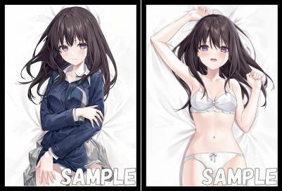 ミッドナイトブルー　リコリコ　たきなセット　スリーブ　(イラスト:由夜)の画像