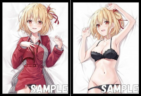 ミッドナイトブルー　リコリコ　千束セット　スリーブ　(イラスト:由夜)の画像
