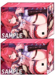 ミッドナイトブルー　ゼンゼロ　浮波柚葉　デュアルデッキケース イラスト:MだSたろうの画像
