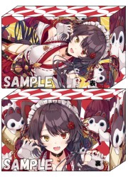 ミッドナイトブルー　にじさんじ　戌亥とこ　デュアルデッキケース イラスト:ふらすこの画像