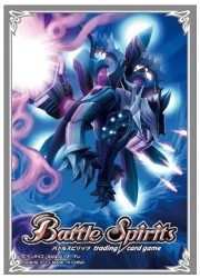 バトスピ　ホログラムカードスリーブ 黒天狐ネガ・ナインテイルの画像