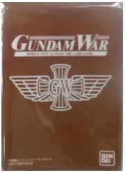 ガンダム　大会賞品スリーブ　十字勲章（茶色）の画像
