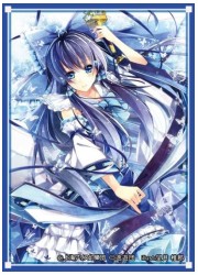 東方 逸遊団カードスリーブ「青霊夢」イラスト:望月椎那の画像