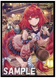 ミッドナイトブルー　ゼンゼロ　浮波柚葉　スリーブ　(イラスト:torino)の画像