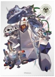 ポケモン オフィシャルデッキシールド タイプファイターズ 鋼(64枚)の画像