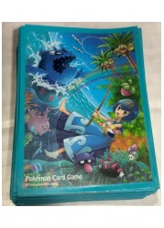 中古:ポケモン オフィシャルデッキシールド スイレン&amp;ヨワシ(58枚)の画像