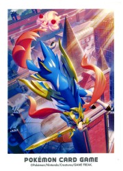 ポケモン オフィシャルデッキシールド ガラルの冒険 ザシアン&amp;マホイップ(64枚)の画像