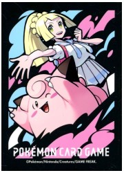 ポケモン オフィシャルデッキシールド リーリエ&amp;ピッピ(64枚)の画像